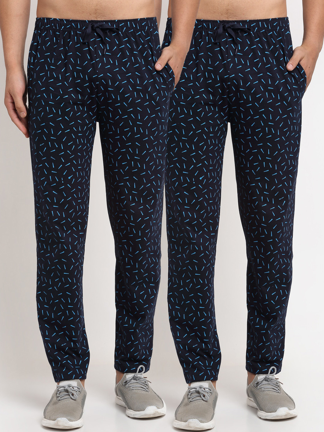 MACK JONNEY Men Pack of 2  Printed Track Pants