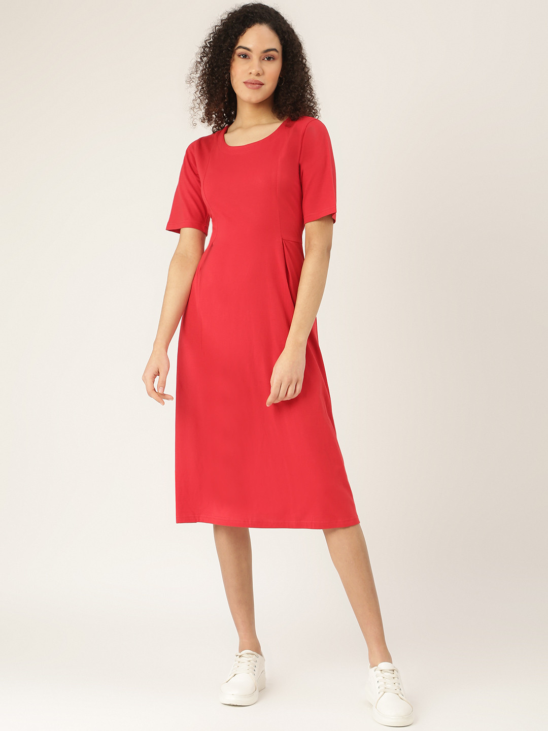 BRINNS Red Midi Dress