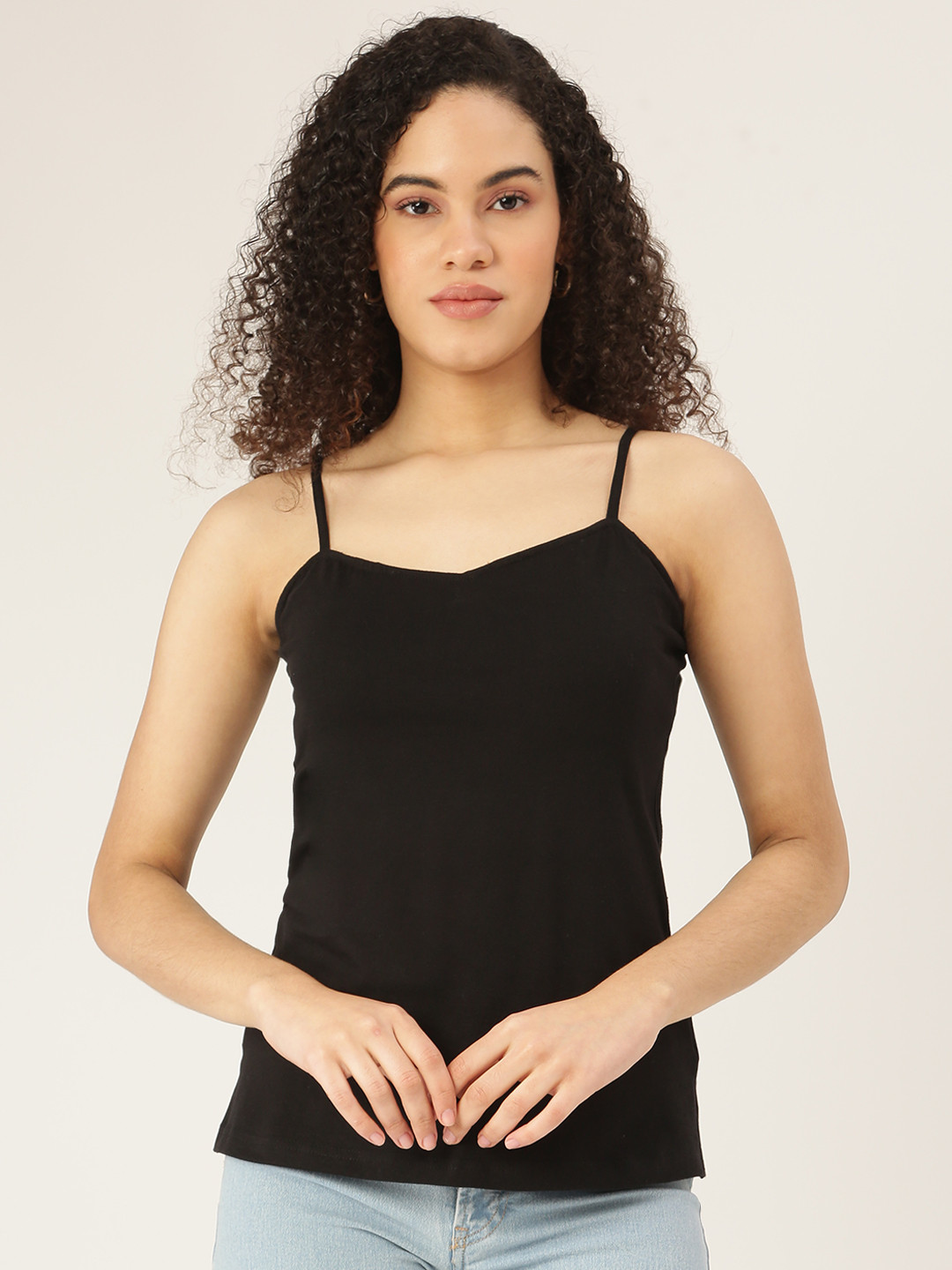 BRINNS Black Solid Top
