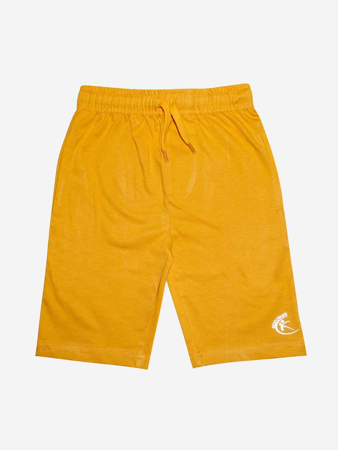 KiddoPanti Boys Mustard Shorts