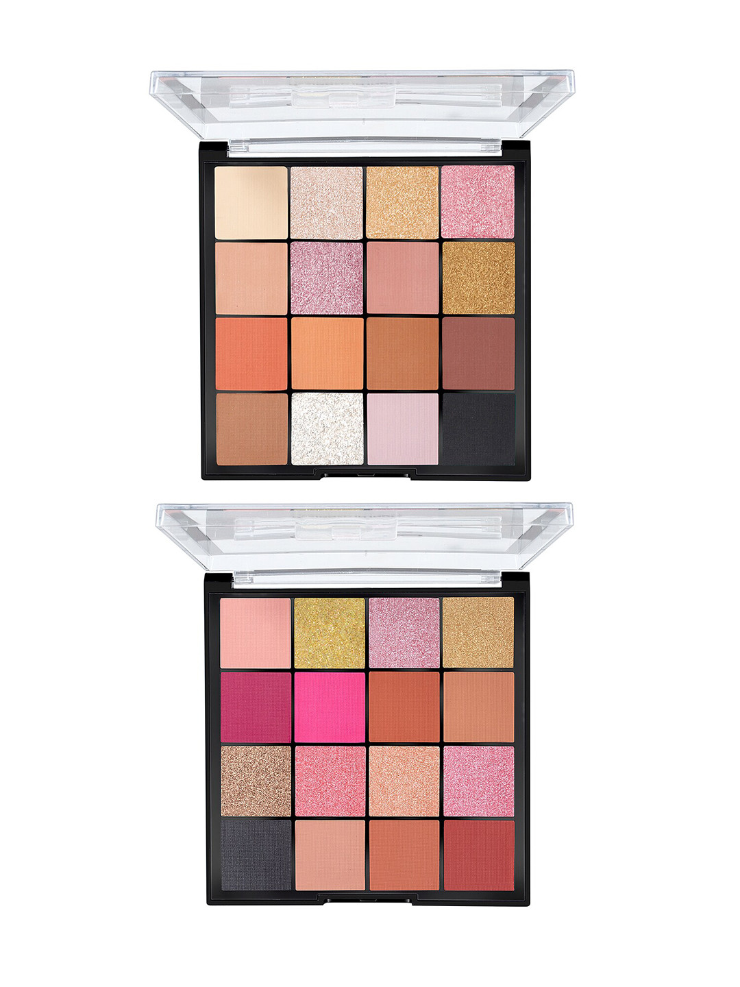 MARS Set of 2 Mesmereyes Eyeshadow Palette - Shades 01 & 02