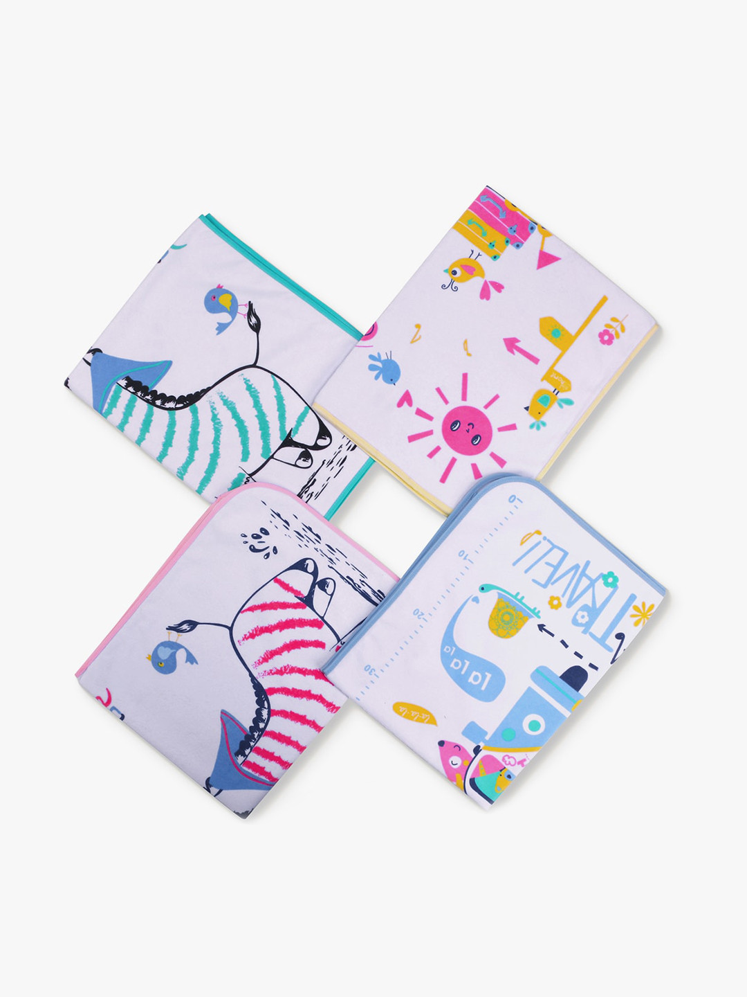 POKORY Baby Dry Sheet Protective Mat Water resistant Bed Protection Foam Cushioned Sheet