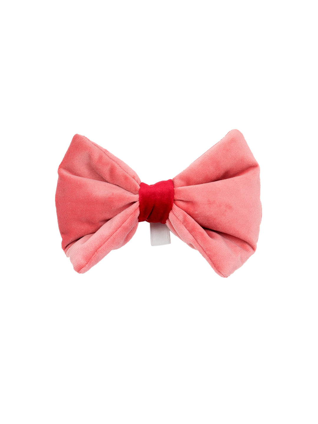 WIGGLE TWIDDLE Pink Solid Dog Bow Tie