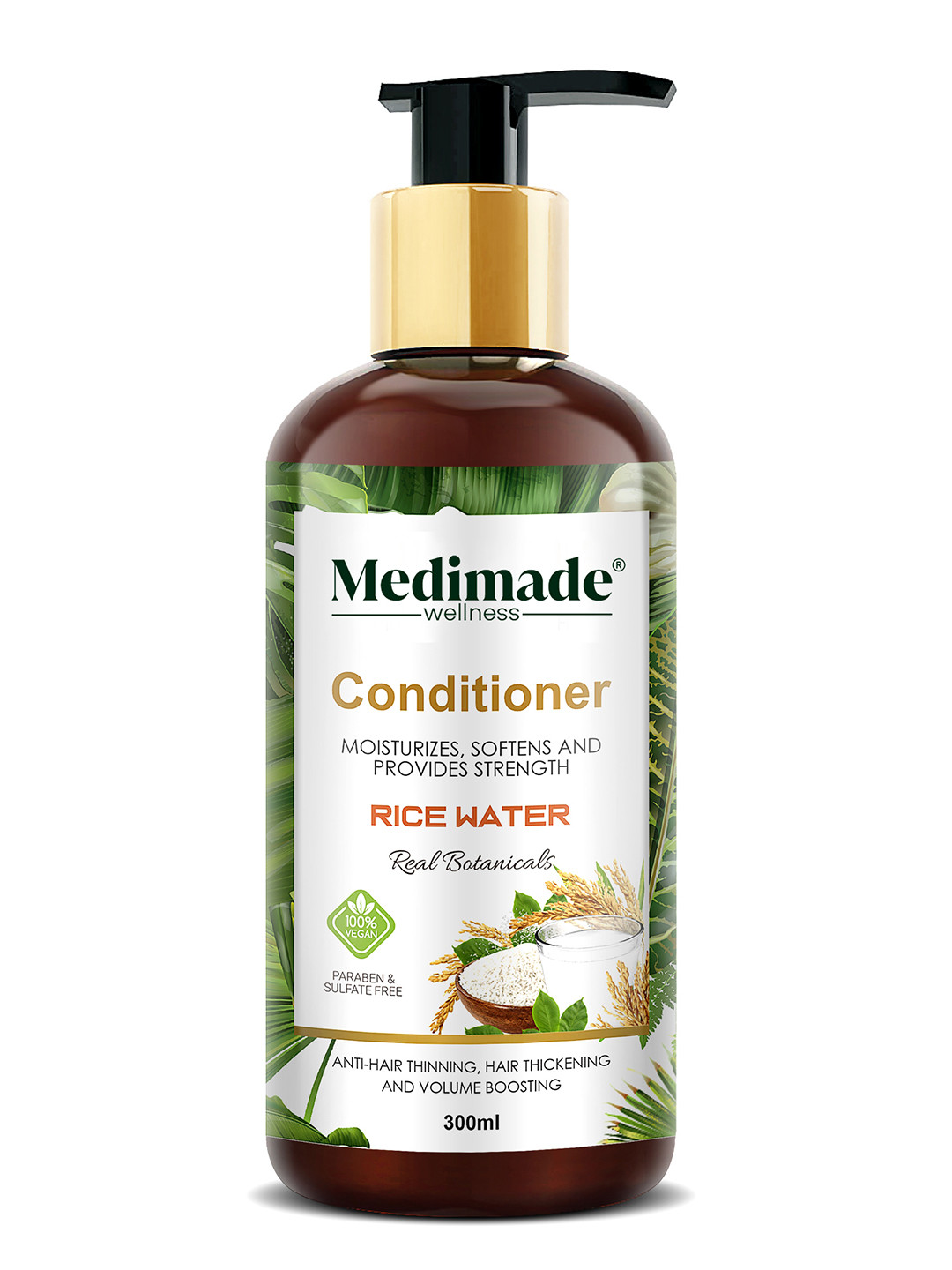 Medimade Rice Water Hair Conditioner 300 ml
