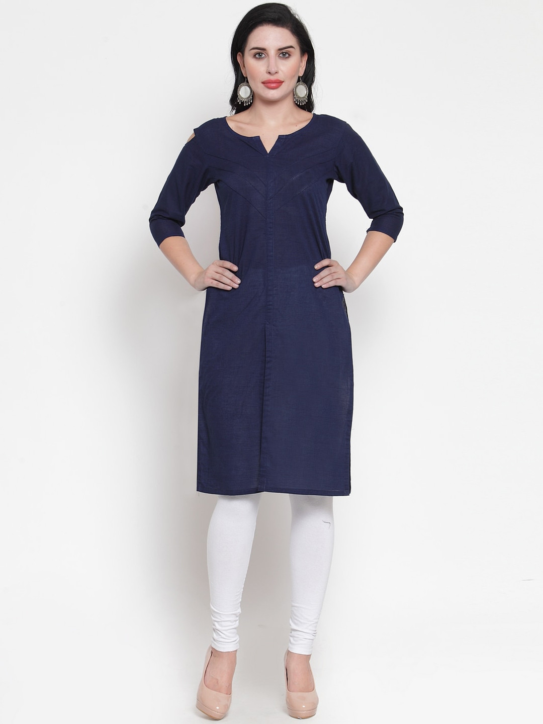 Sayesha Woman Blue Kurta