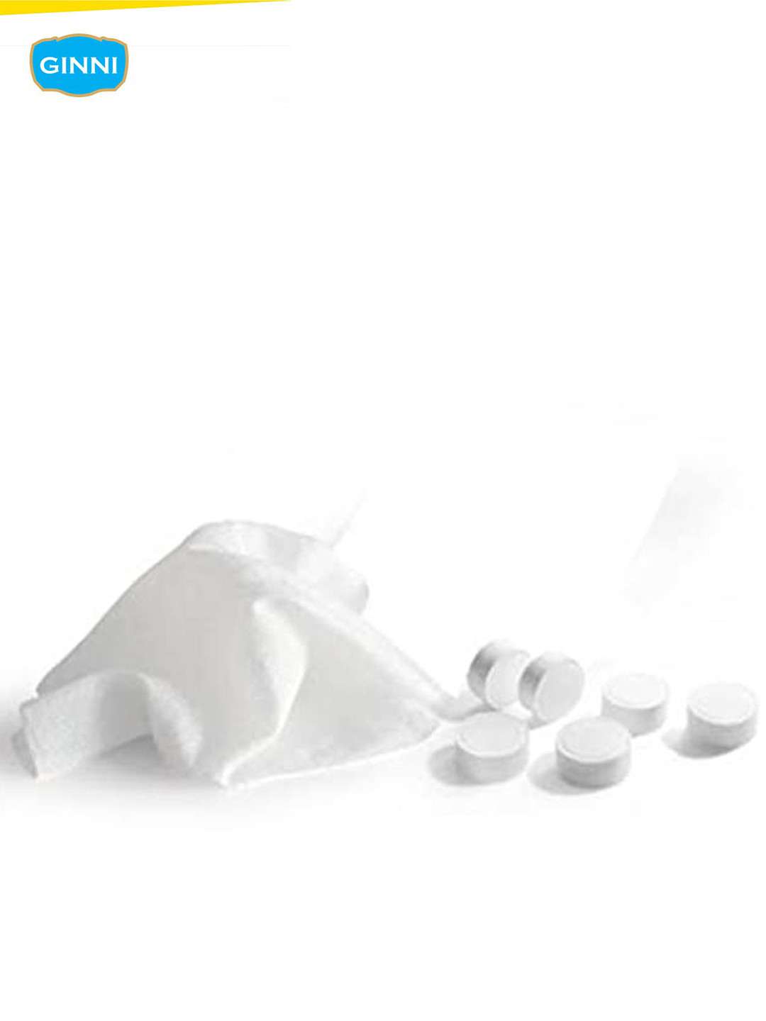 Ginni Pack Of 2000 White Dry Coin Tissues