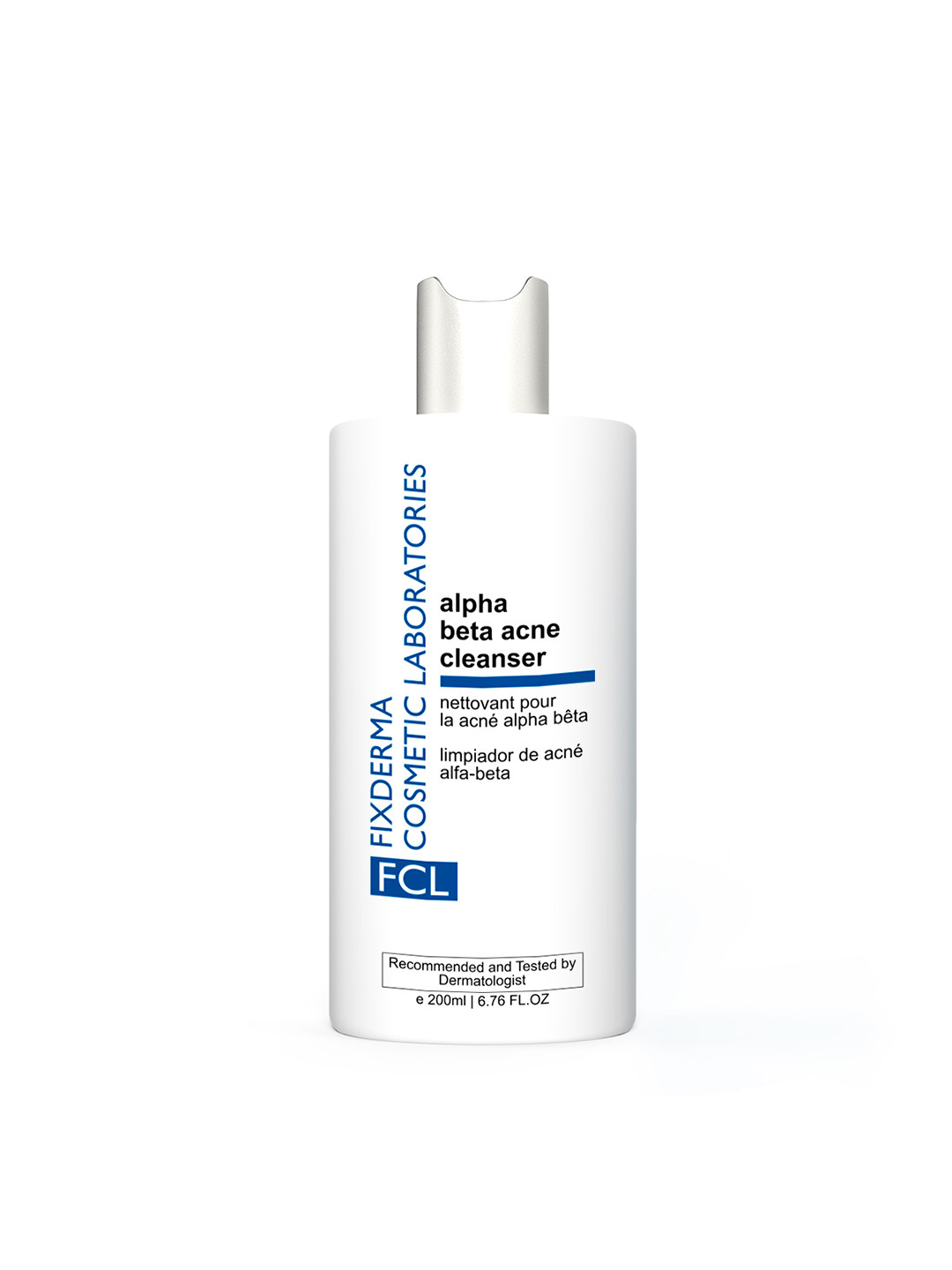 FIXDERMA COSMETIC LABORATORIES Alpha-Beta Non-Comedogenic Acne Cleanser - 200ml