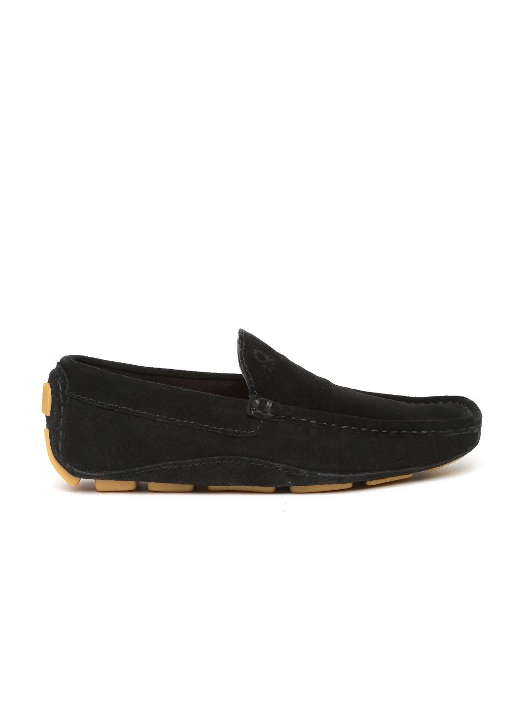 Mens black sale suede drivers