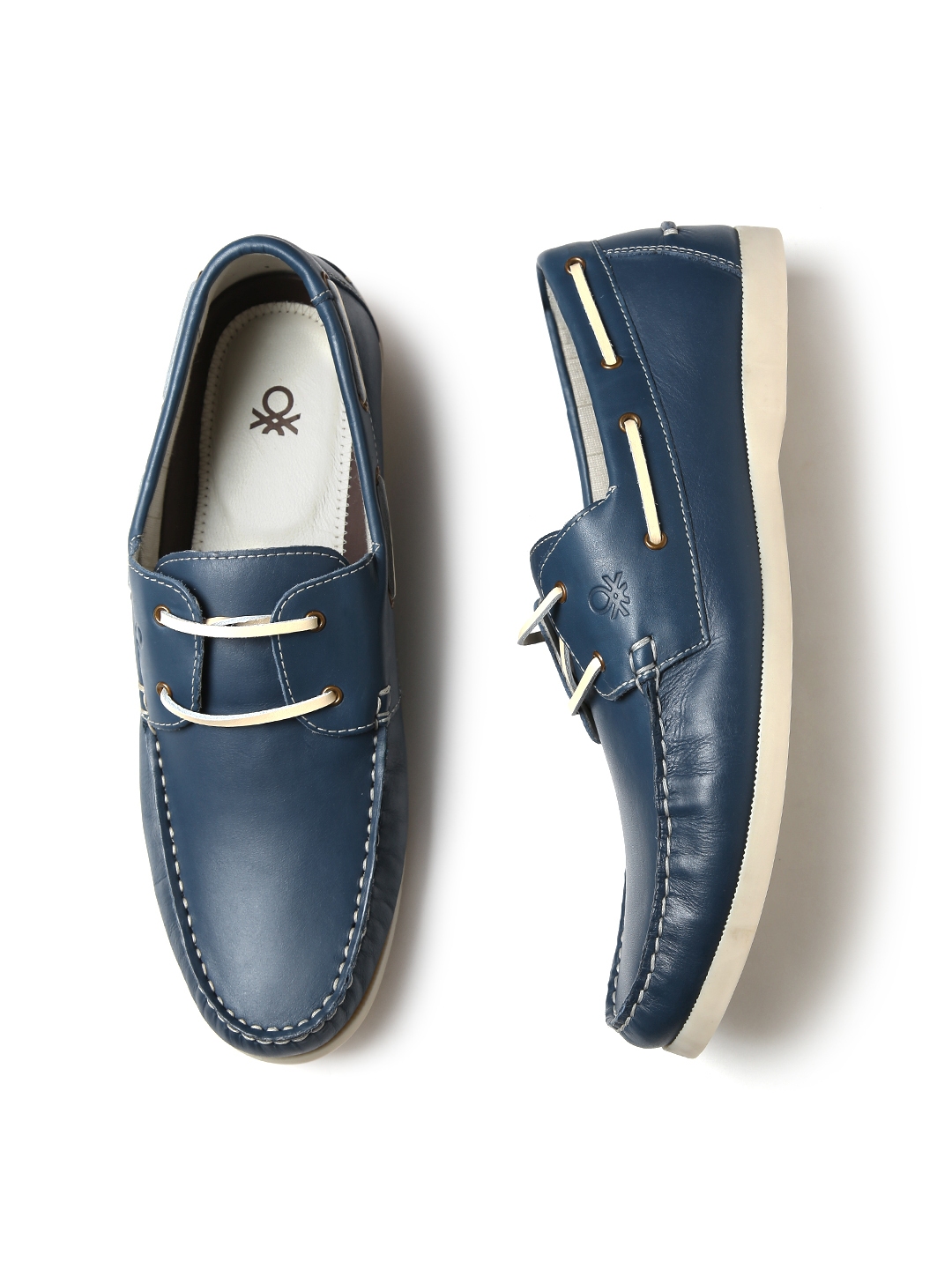 United colors of benetton boat shoes sale