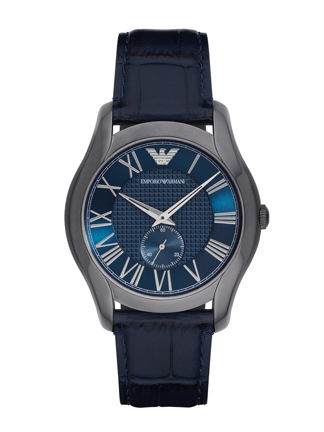 Armani watch blue face store