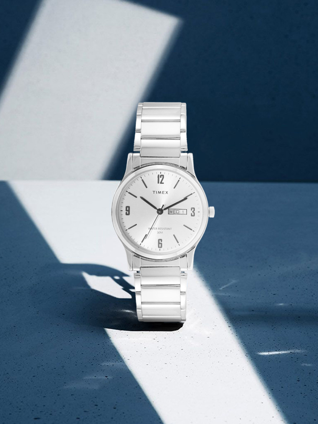 Timex Men Silver-Toned Analogue Watch - TW000R434
