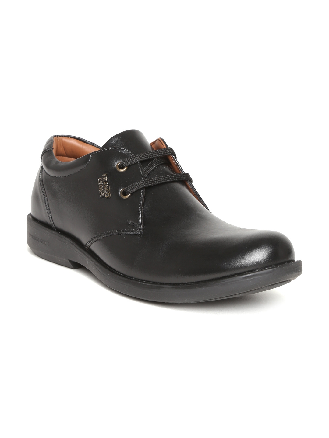 Buy Franco Leone Men Black Leather Formal Shoes Formal Shoes for Men 1678903 Myntra