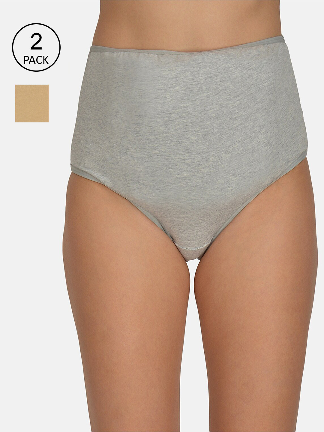 mod & shy Women Pack Of 2 Assorted Maternity Briefs MU162163