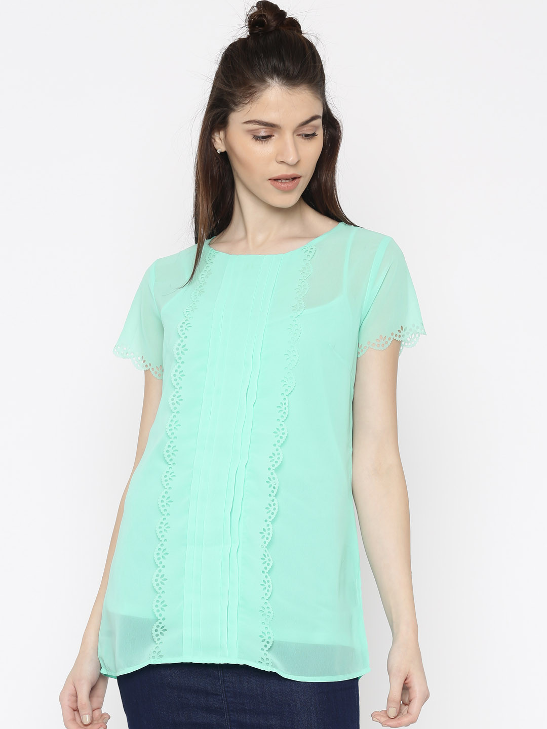 Jealous 21 Sea Green Top