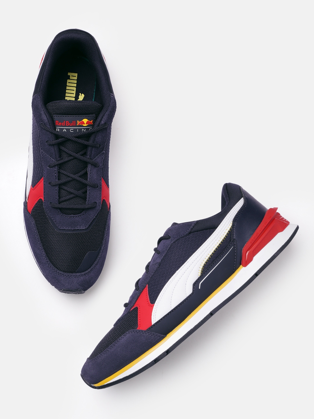 Red friendliest bull sneaker