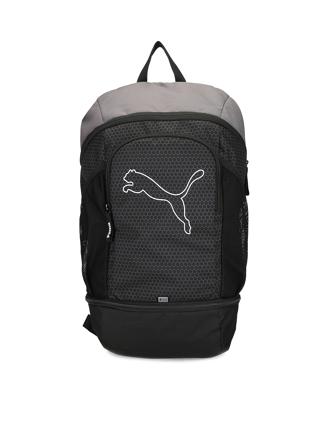 puma unisex black echo backpack