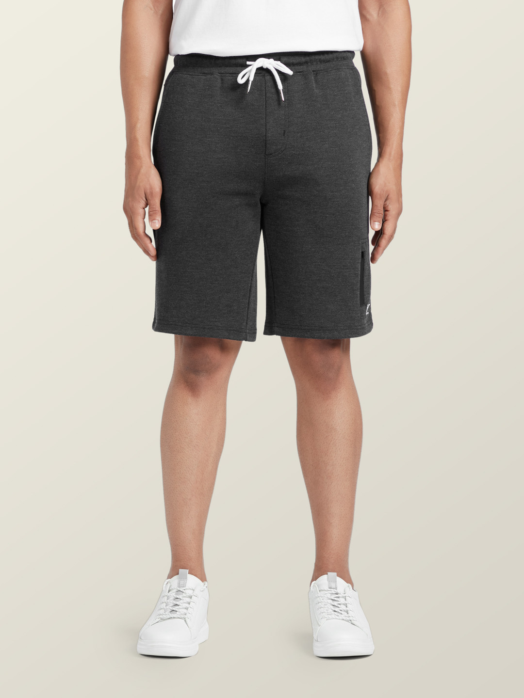 XYXX Men Grey Antimicrobial Technology Cotton Shorts