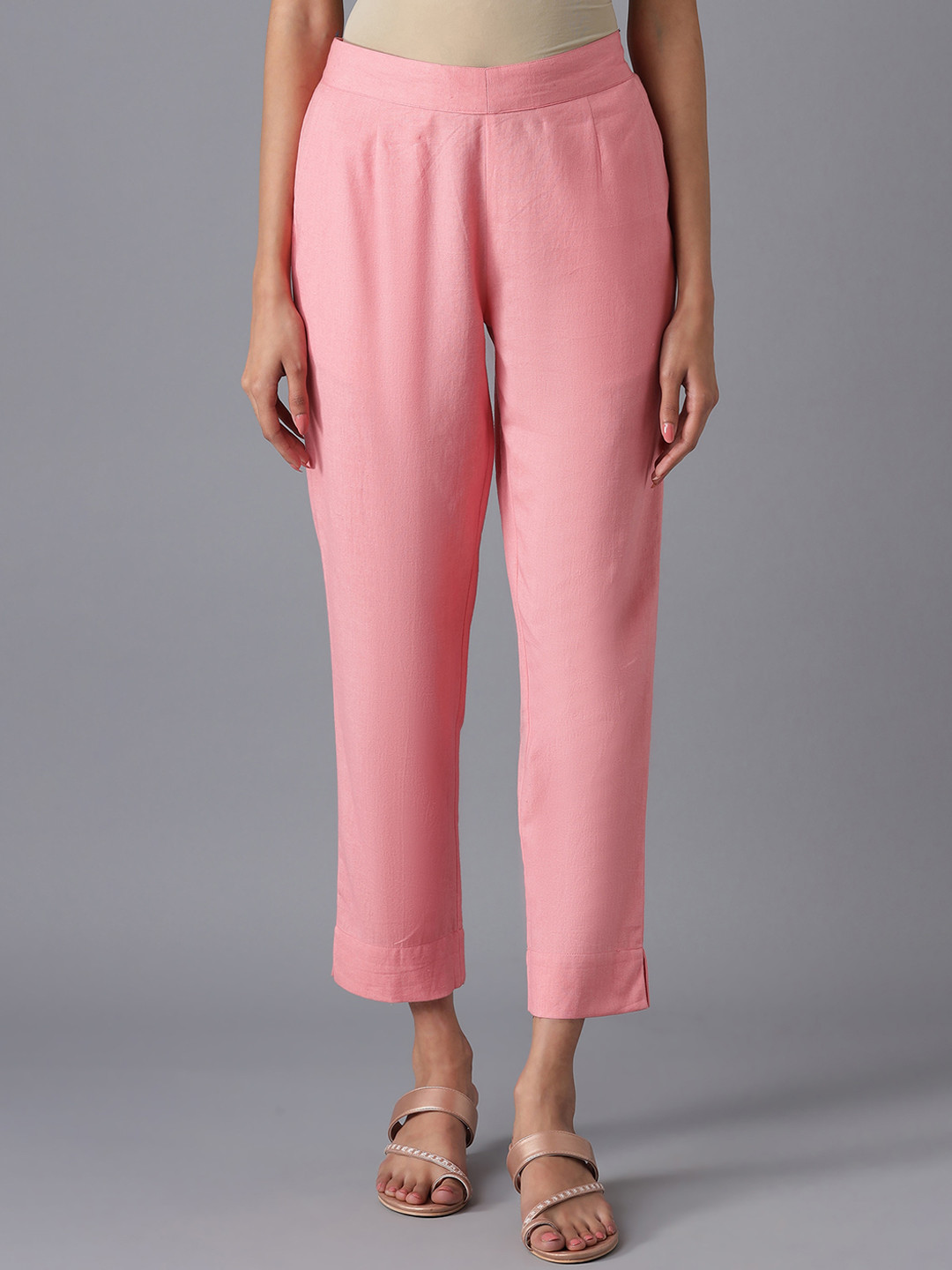 AURELIA Women Pink Trousers