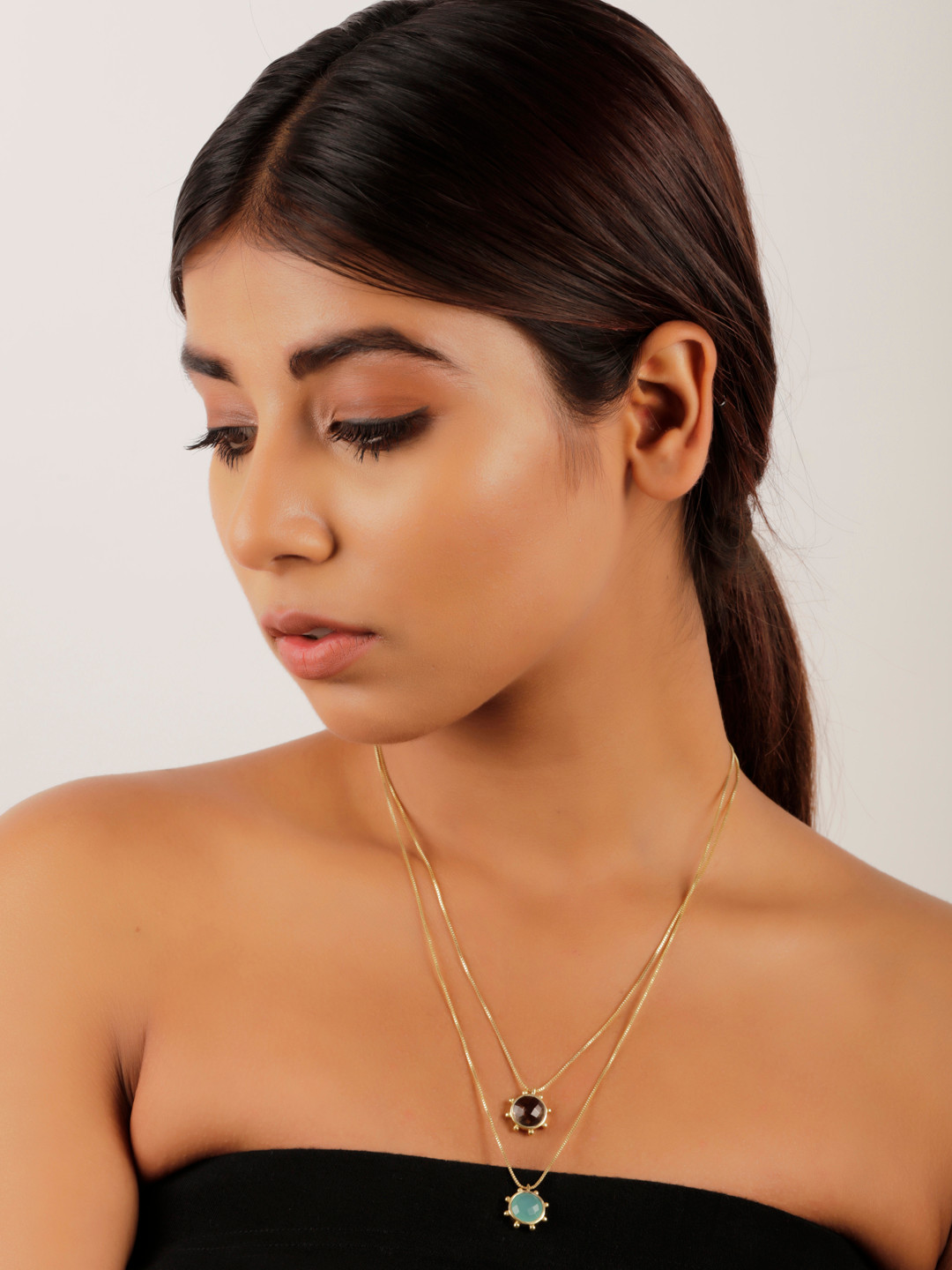 STILSKII Unisex Gold-Toned Chain Marvellous Layered Gold Necklace