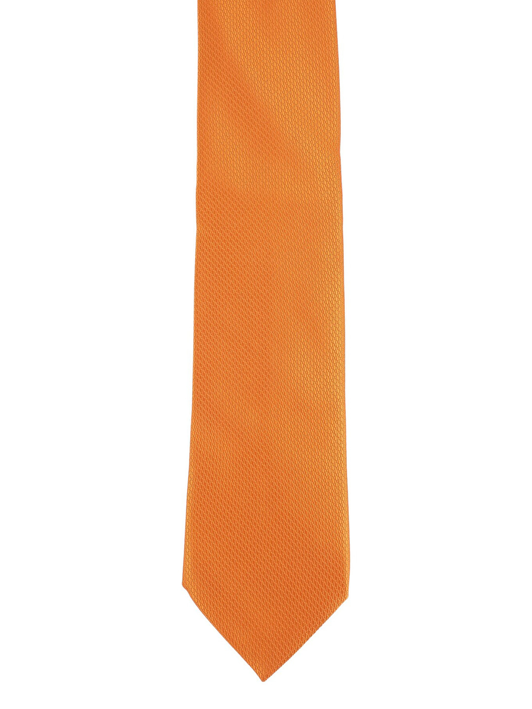 Alvaro Castagnino Men Orange Broad Tie