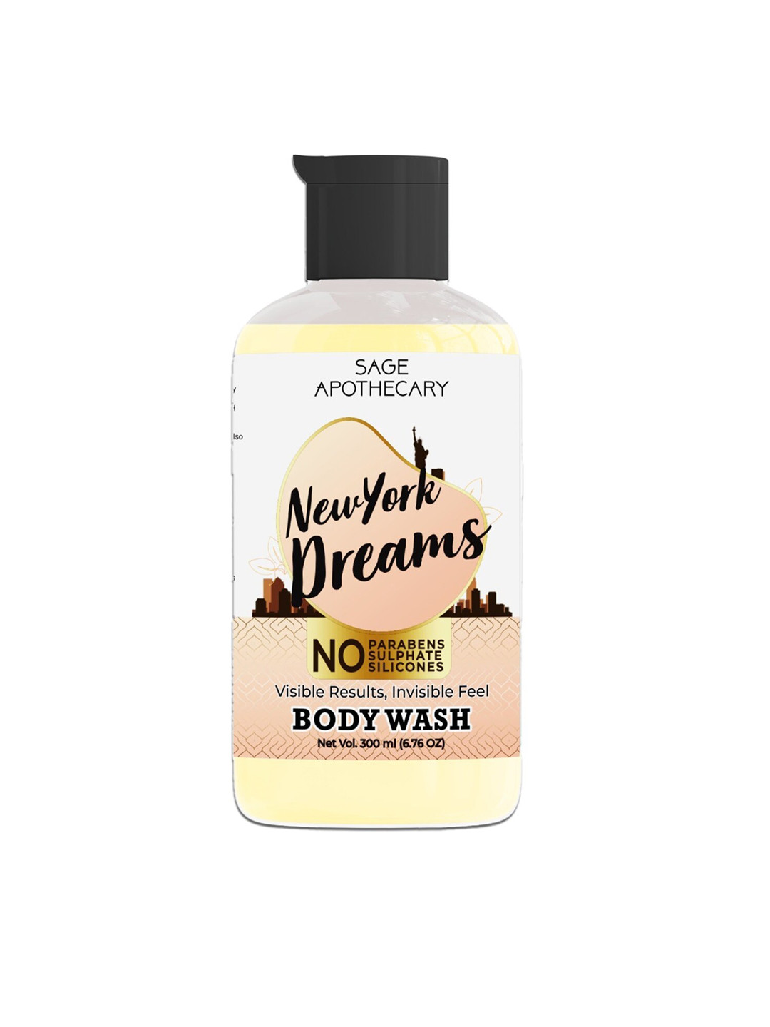 SAGE APOTHECARY New York Dreams Body Wash with Shea Butter - 300 ml