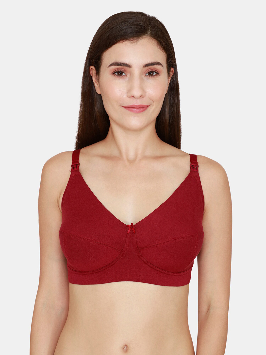 Zivame Red Full coverage Bra