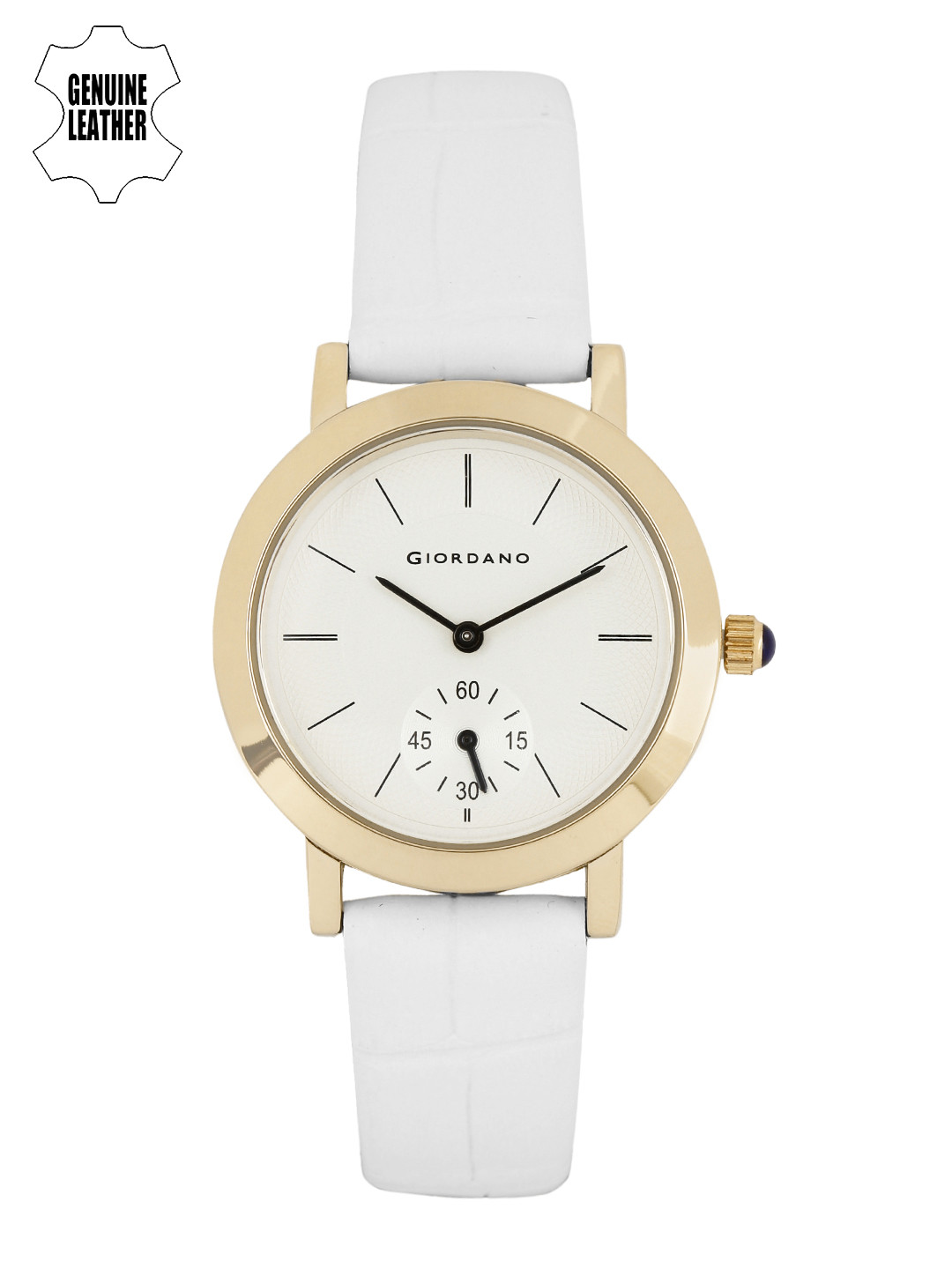 GIORDANO Women Off-White Analogue Watch 2803-01