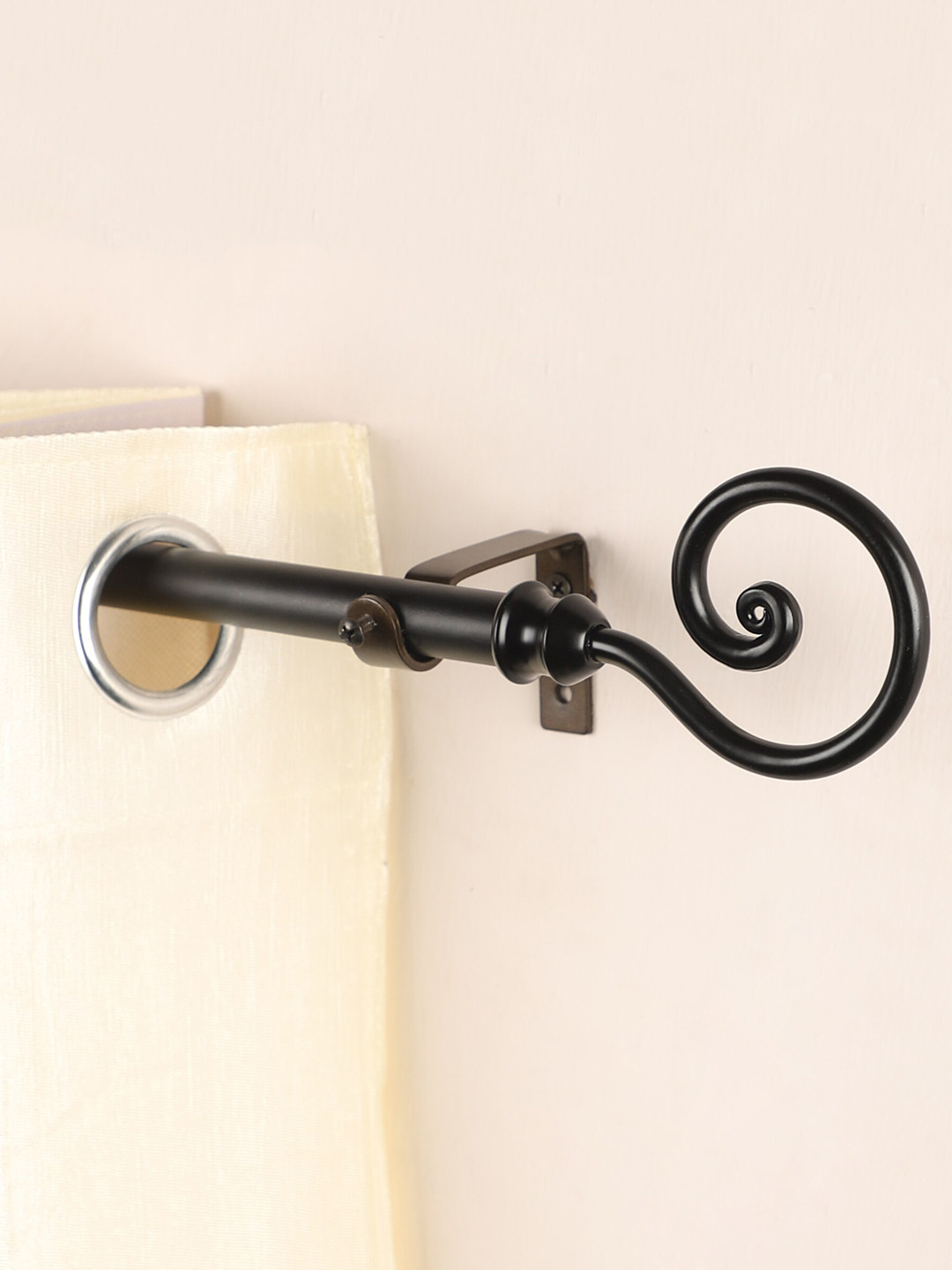 The Decor Mart Set of 2 Extendable Curtain Rods With Brackets