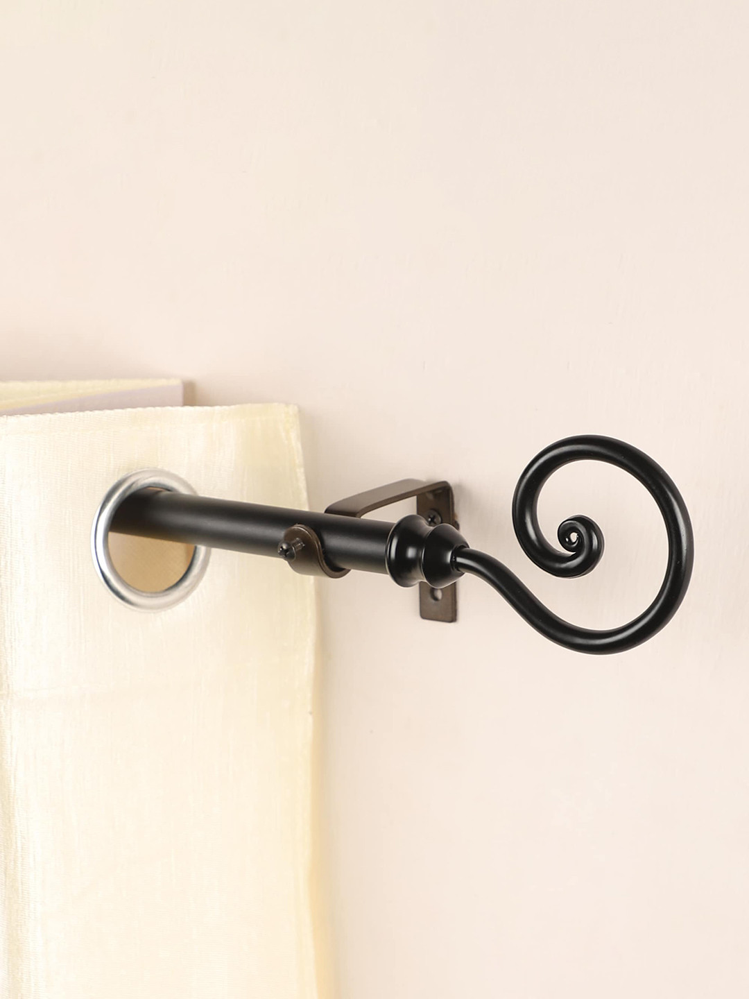 The Decor Mart Set of 4 Extendable Curtain Rods With Brackets