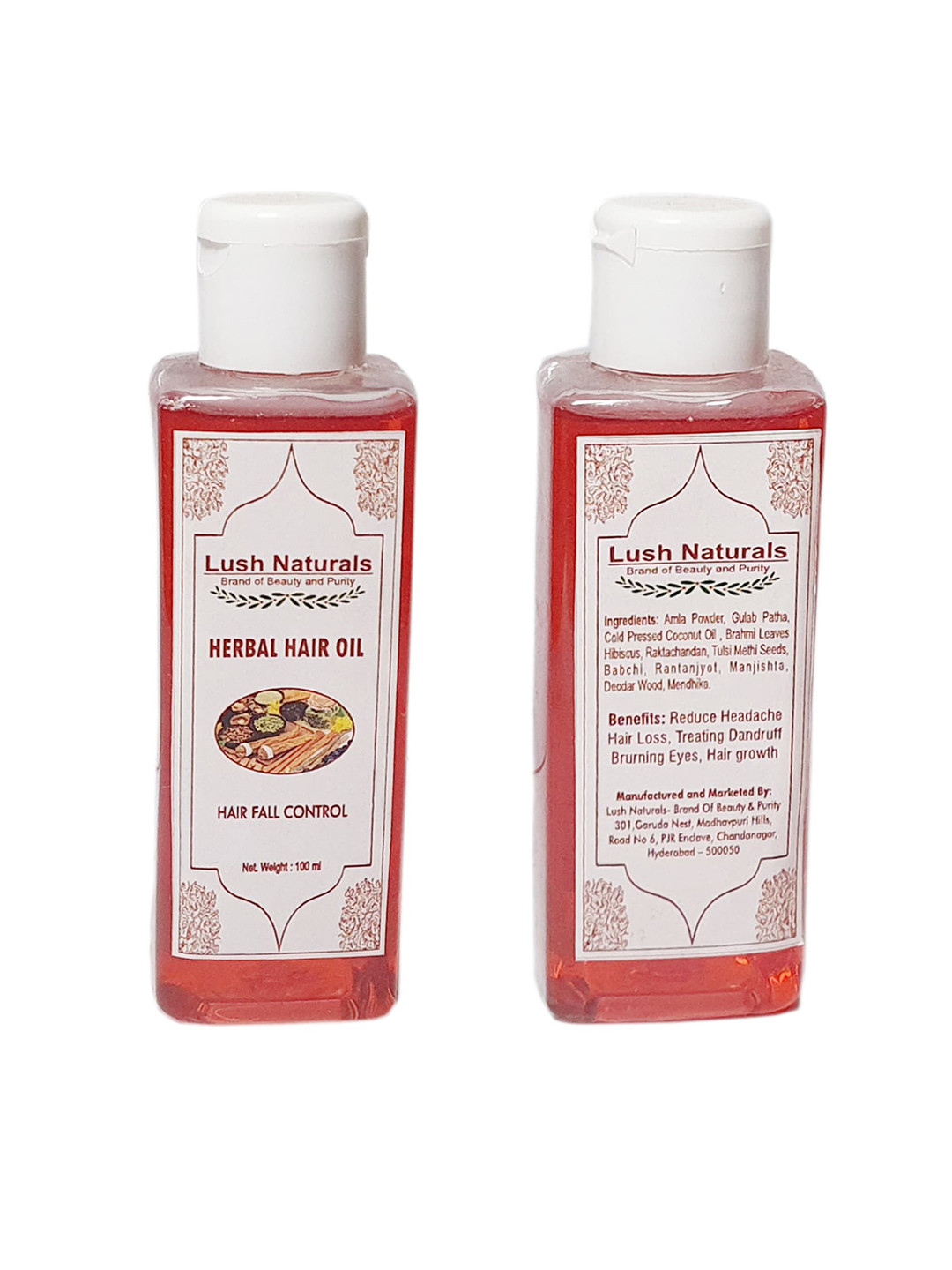 Lush Naturals Hair Fall Control Herbal Hair Oil 100 ml