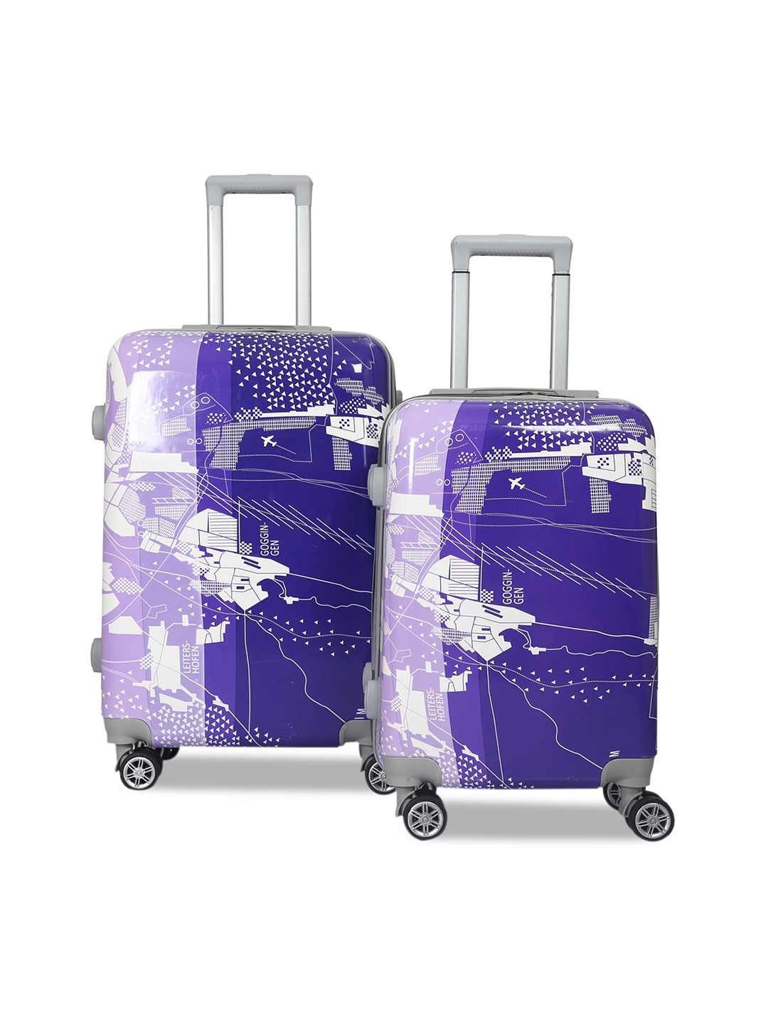 Polo Class Set of 2 Blue Trolley Bag