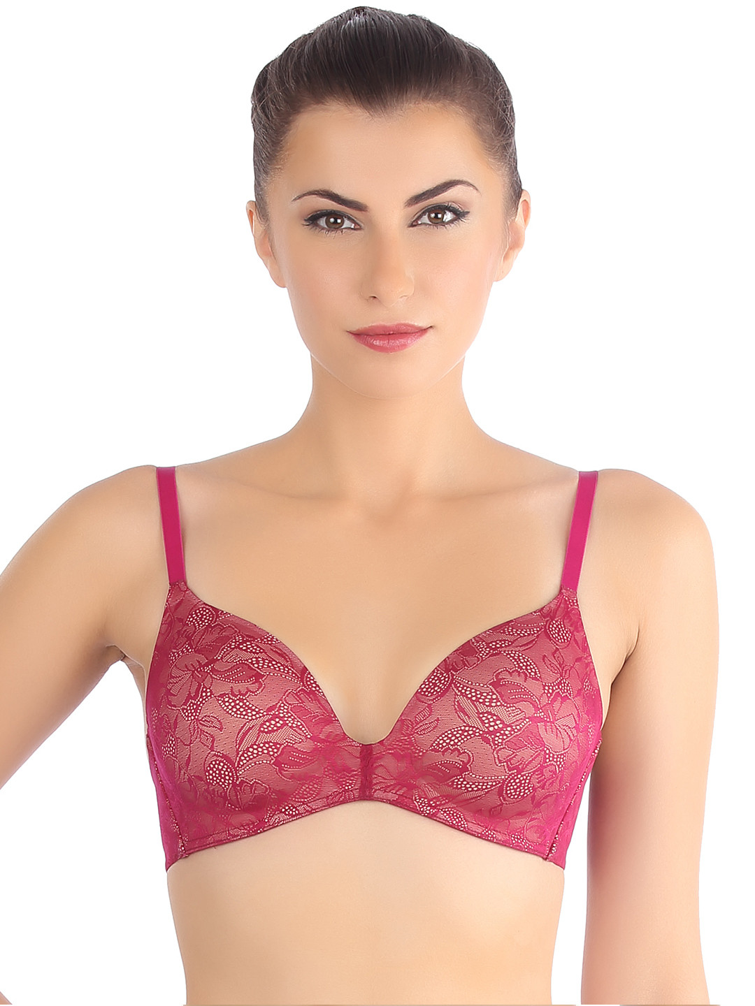 Triumph Red Fashion 108 Padded Wireless Modern T-shirt Bra 110I440