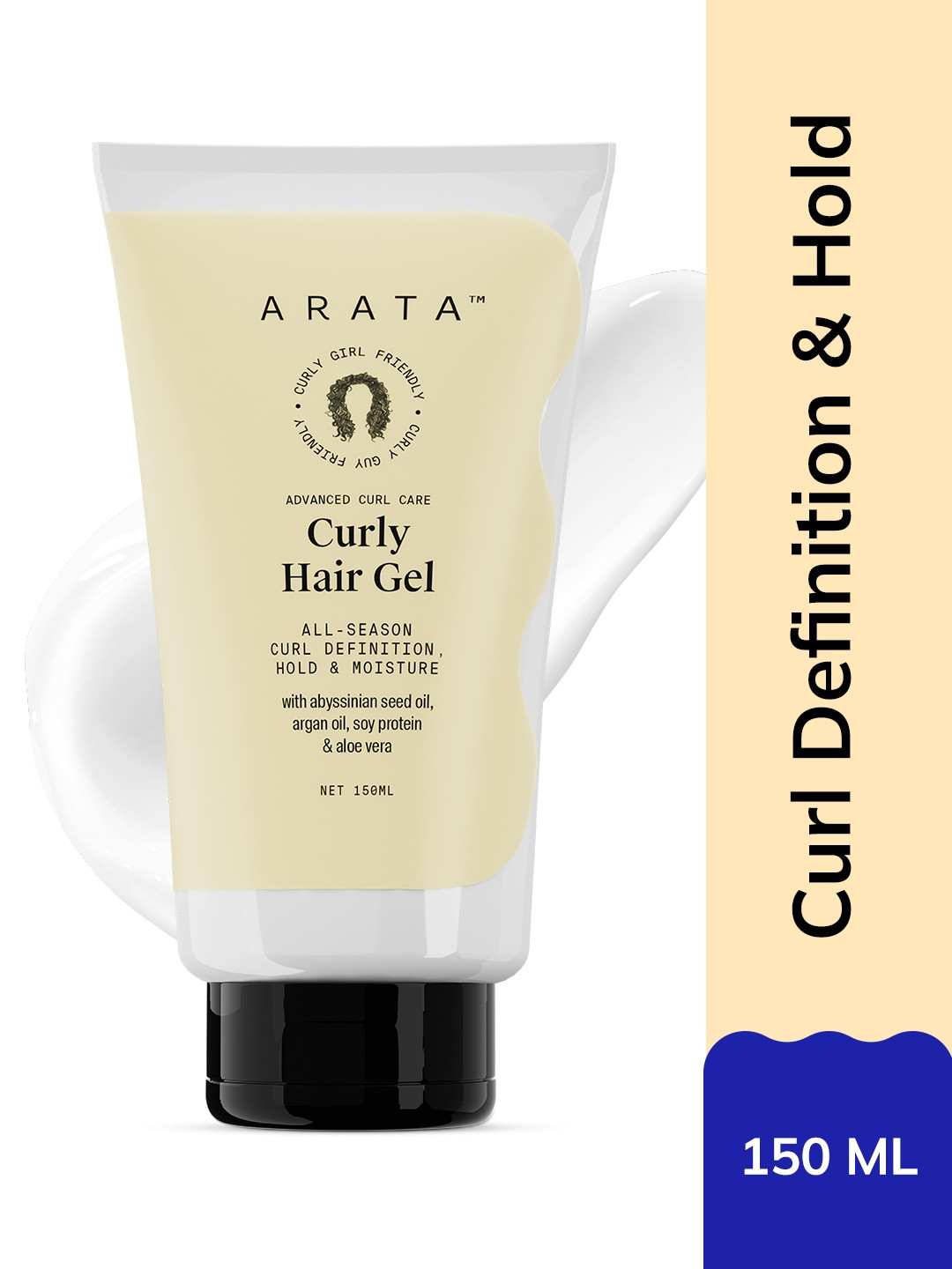 ARATA Advanced Curl Care All-Season Curl Enhancing Hold & Moisture Hair Gel - 150 ml