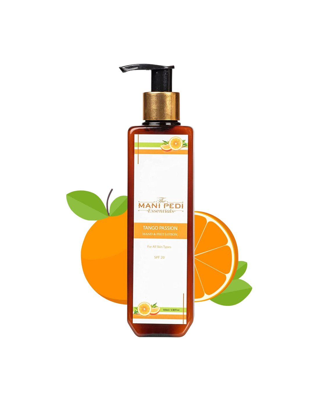 The Mani Pedi Essentials Tango Passion Hand & Feet Lotion with SPF 20 - 100 ml