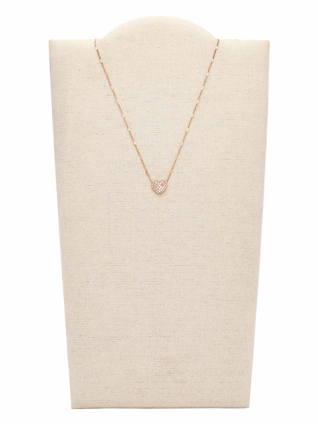 Fossil Rose Gold Necklace