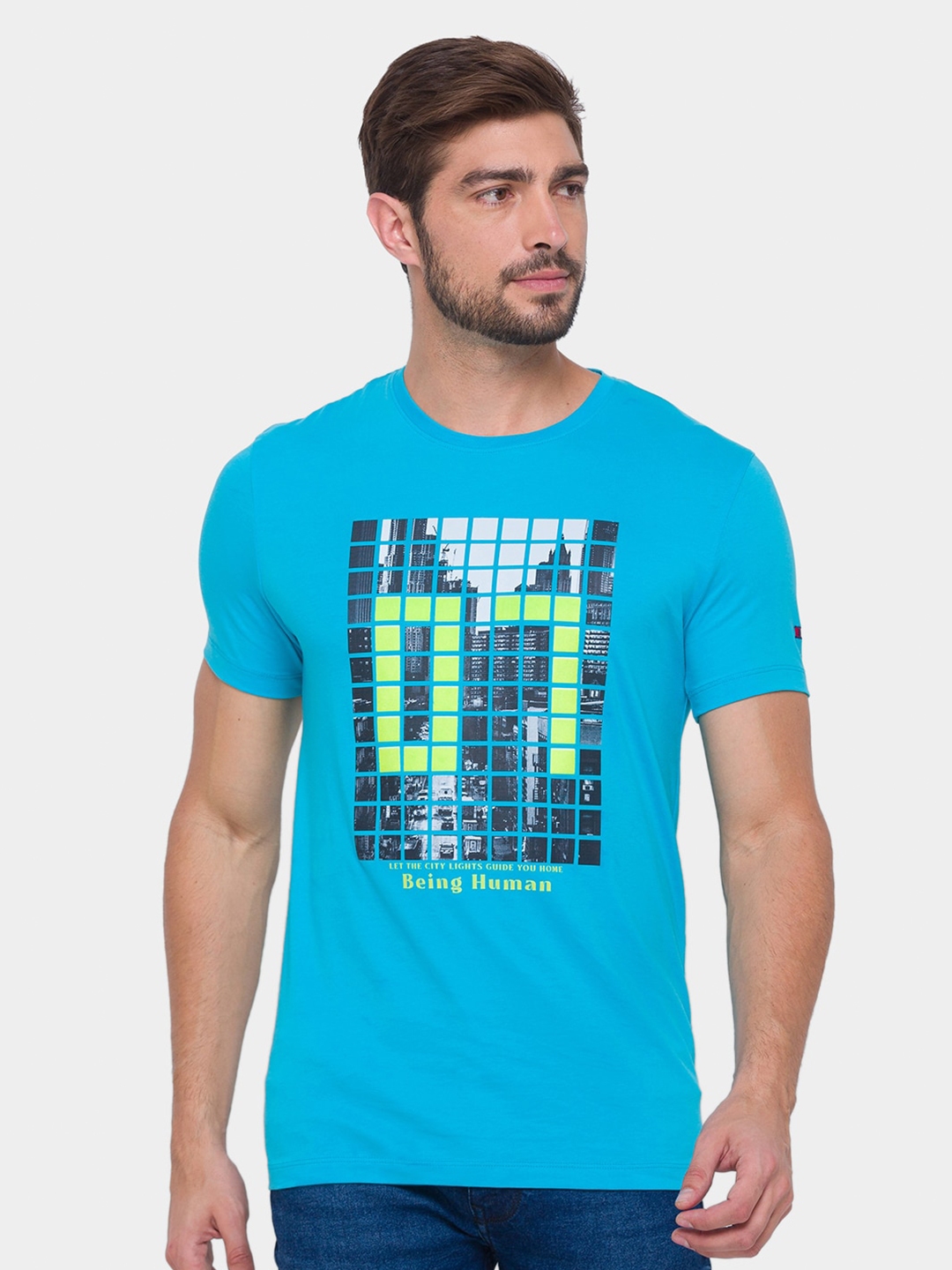 Being human t hot sale shirt myntra