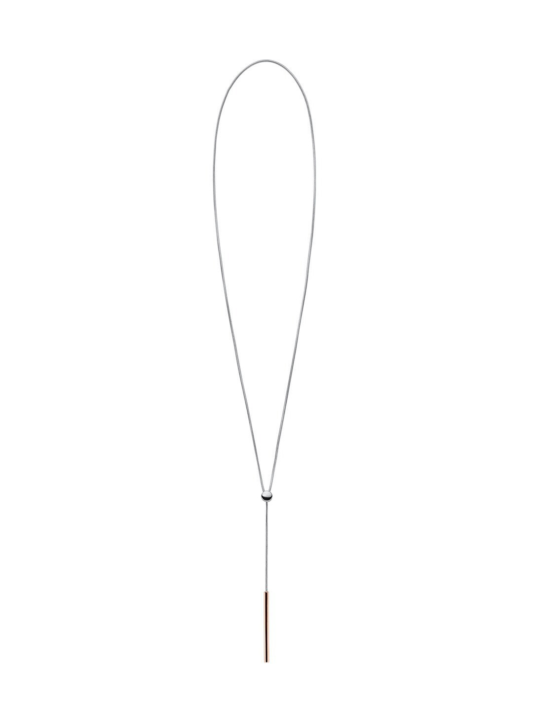 SKAGEN Silver-Toned & Rose Gold Necklace