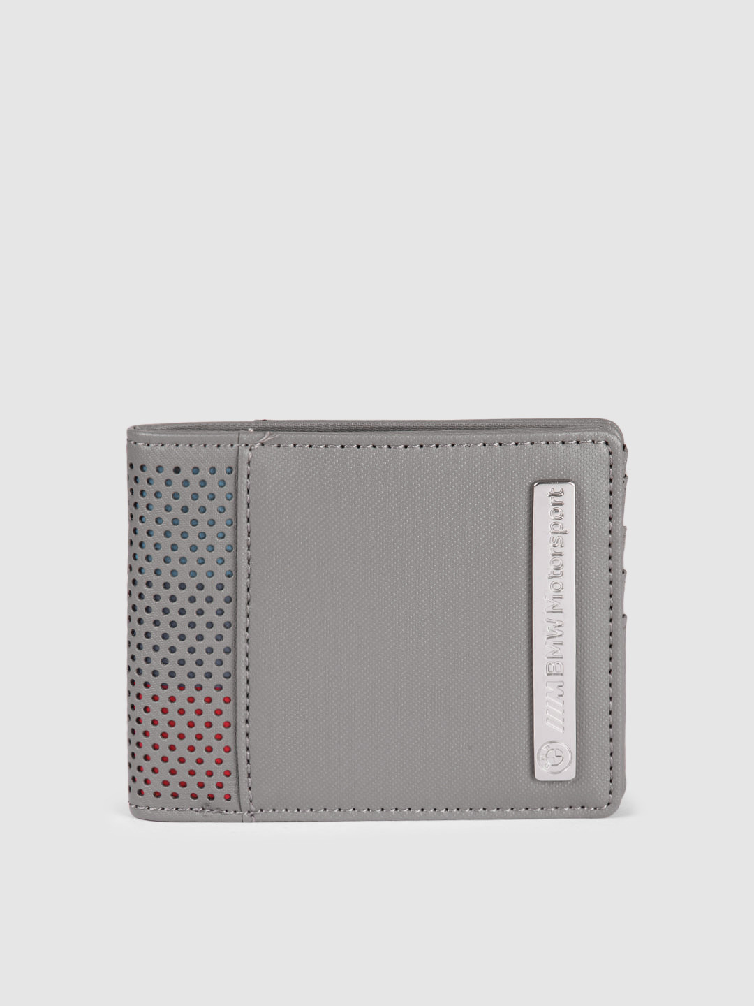 PUMA Motorsport Unisex Grey BMW M Two Fold Wallet