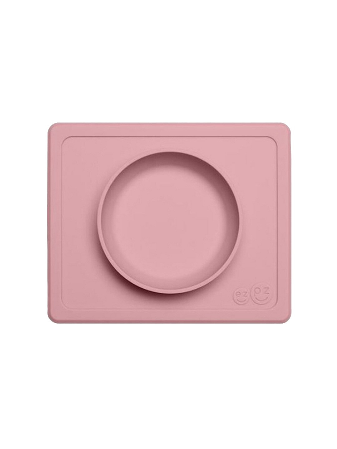 ezpz Kids Pink Matte Finish BPA Free Mini Bowl With Suction Mat