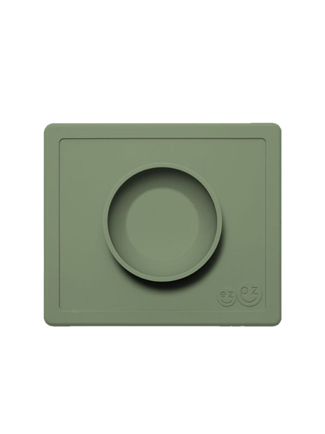 ezpz Kids Green Solid FDA Happy Bowl With Placemat
