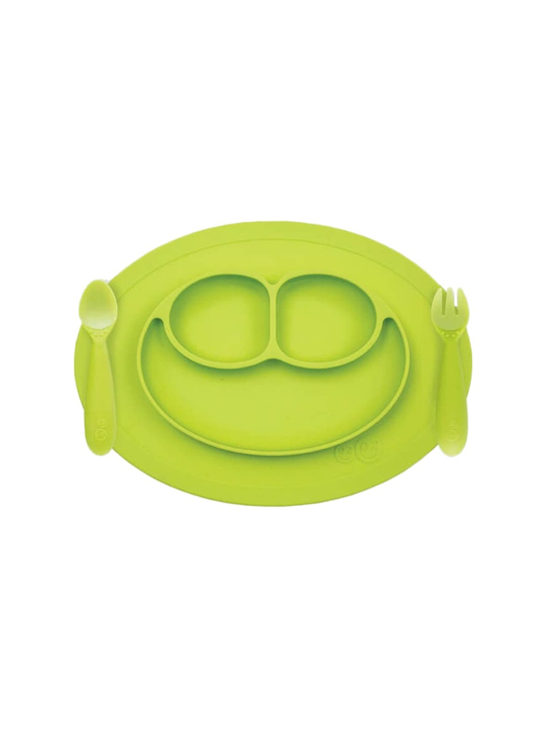 ezpz Lime Green Mini Feeding Set