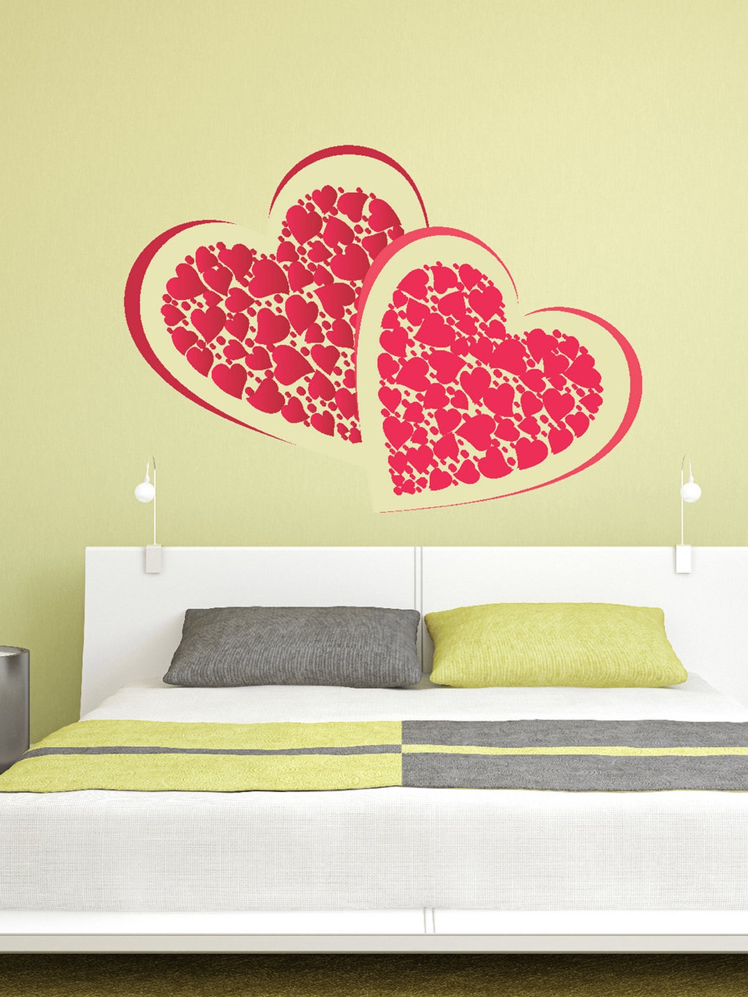 Heart Shape Wall Sticker