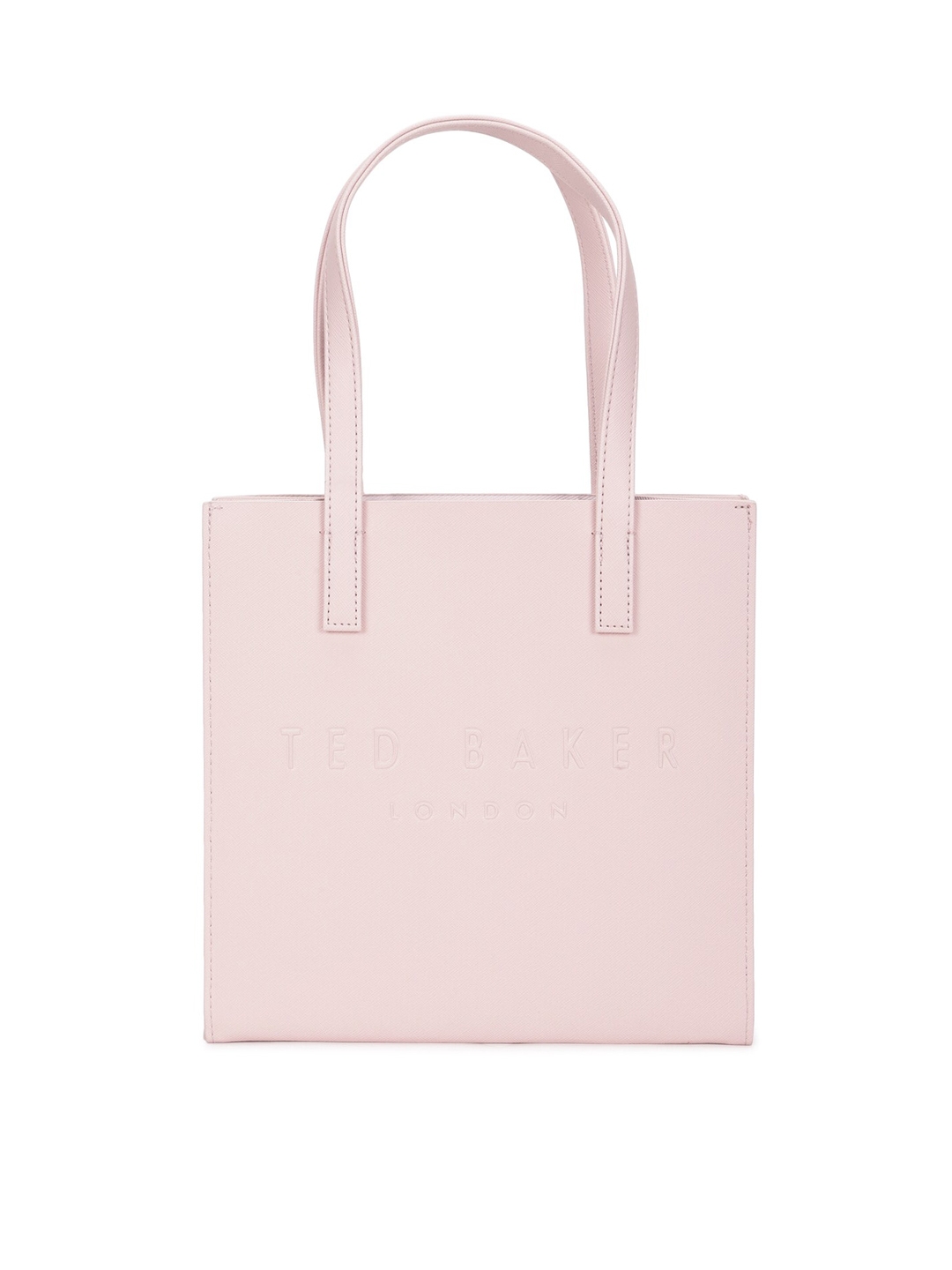 Ted Baker Women Pink Textured Leather Shoulder Bag