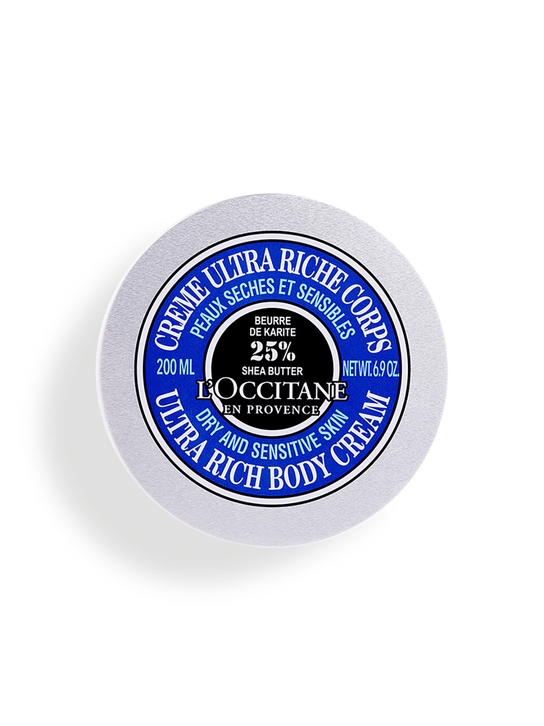 LOccitane en Provence 25% Shea Butter Dry & Sensitive Skin Ultra Rich Body Cream 200 ml