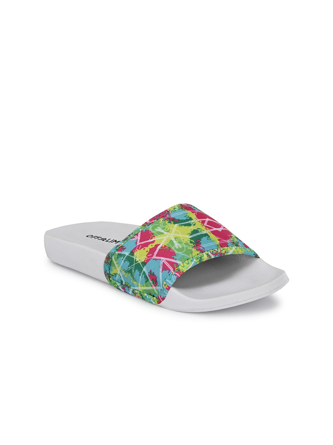 OFF LIMITS Women Multi Color Printed Sliders