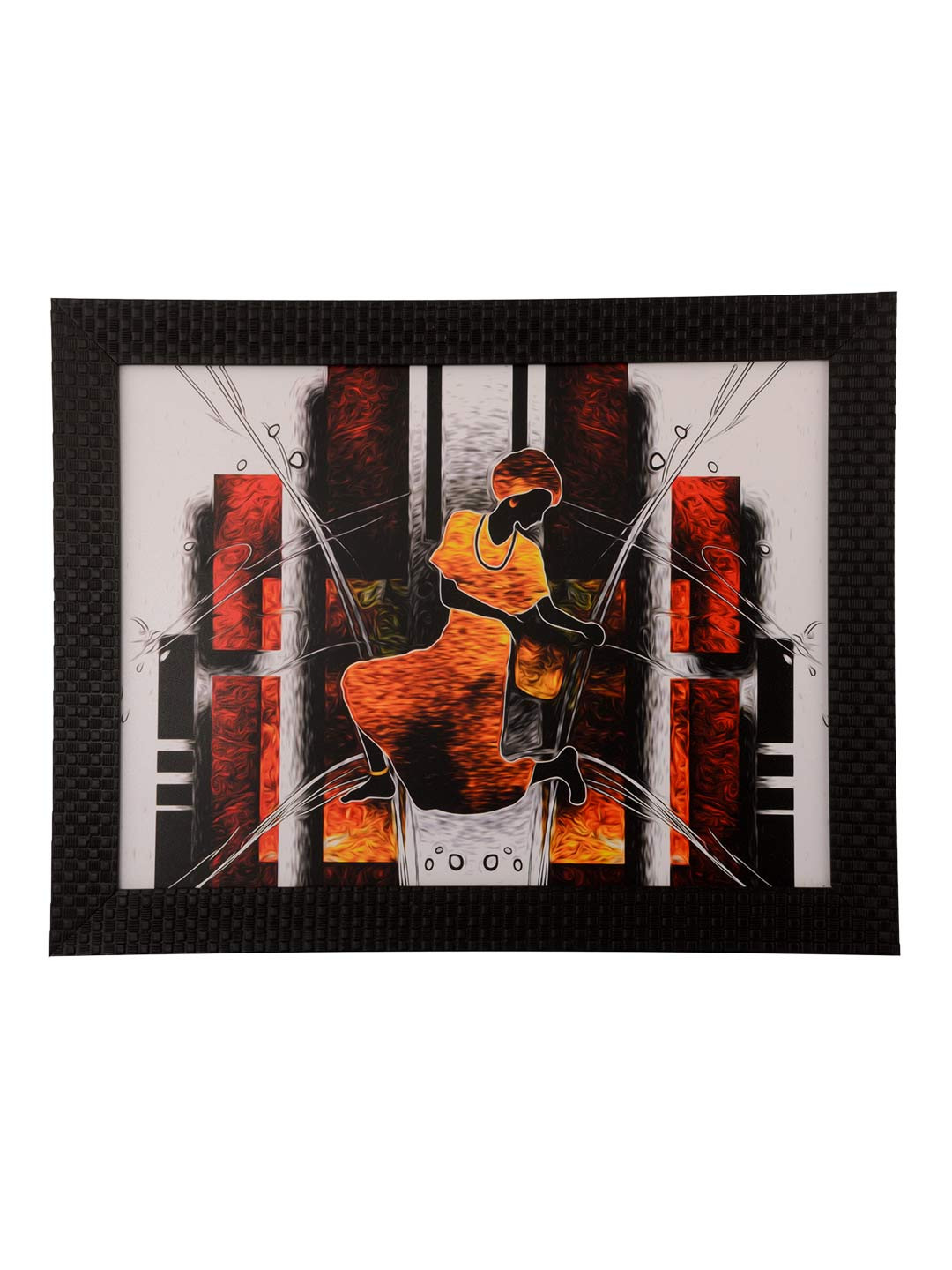 eCraftIndia Paper 2 Piece Wall Rectangle Paintings Wall Art - 11 x 14In