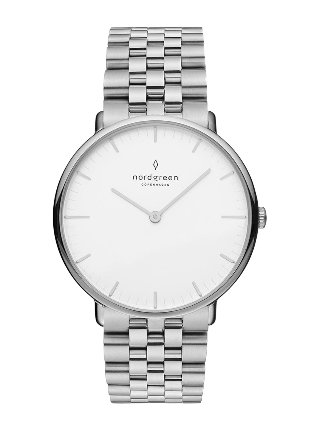 Nordgreen Women White Dial Bracelet Style Straps Analogue Watch NR32SI5LSIXX