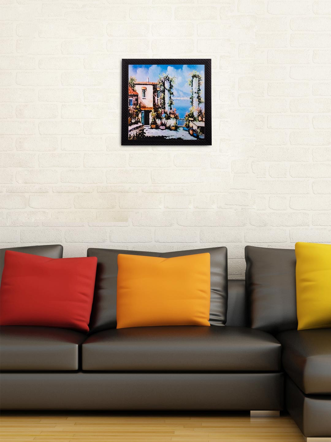 eCraftIndia Multicoloured Scenary UV Wall Art