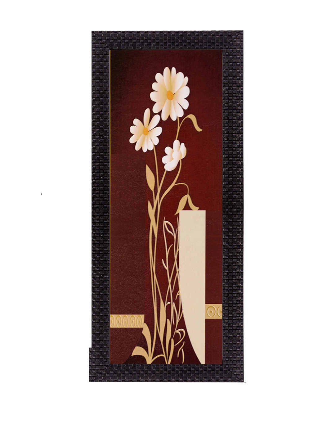 eCraftIndia Paper Wall Rectangle Paintings Wall Art -16 x 7 In