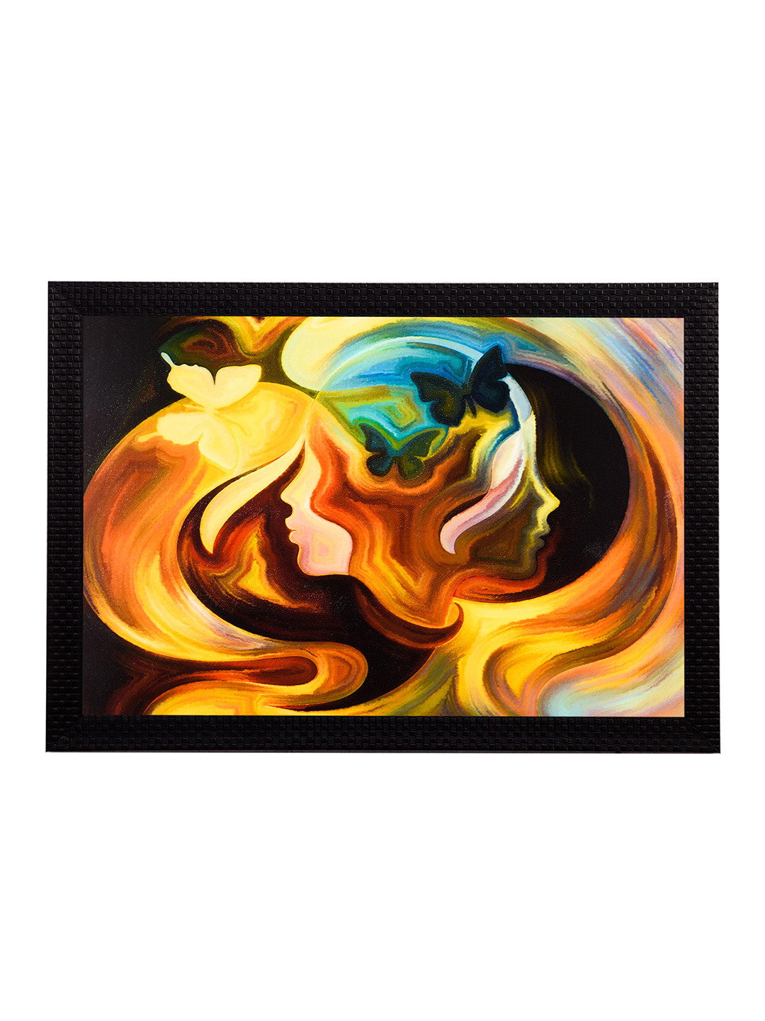 eCraftIndia Paper Wall Rectangle Paintings Wall Art 11x14In